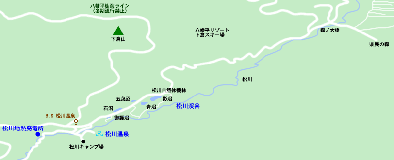 松川温泉マップ
